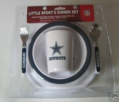 Dallas Cowboys Baby Kids Dinner Set Gift