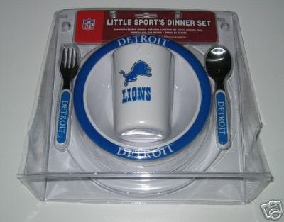 Detroit Lions Baby Kids Dinner Set Gift