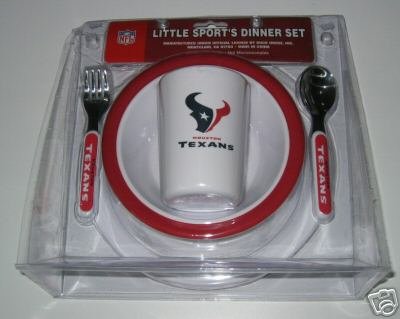Houston Texans Baby Kids Dinner Set Gift