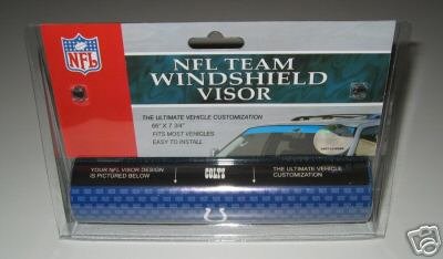 Indianapolis Colts NFL Car Winshield Sun Visor Logo Film Gift