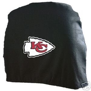 Kansas City Chiefs Auto Car Head Rest Covers Set Gift
