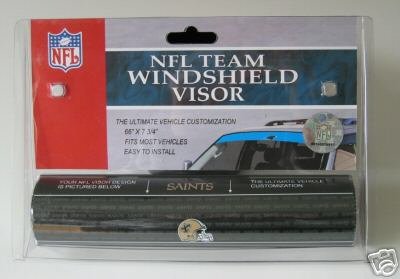 New Orleans Saints NFL Car Winshield Sun Visor Logo Film Gift