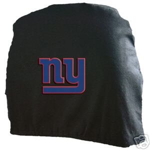 New York Giants Auto Car Head Rest Covers Set Gift