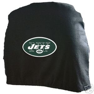 New York Jets Auto Car Head Rest Covers Set Gift