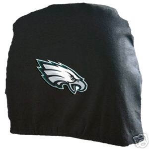 Philadelphia Eagles Auto Car Head Rest Covers Set Gift