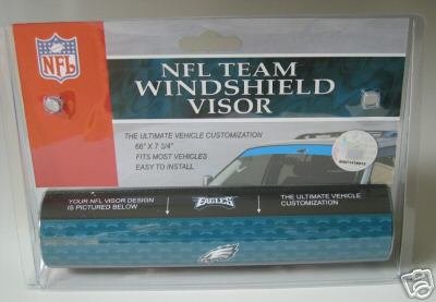 Philadelphia Eagles NFL Car Winshield Sun Visor Logo Film Gift