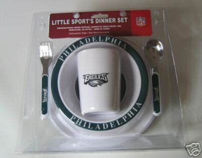 Philadelphia Eagles Baby Kids Dinner Set Gift