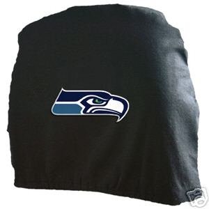 Seattle Seahawks Auto Car Head Rest Covers Set Gift