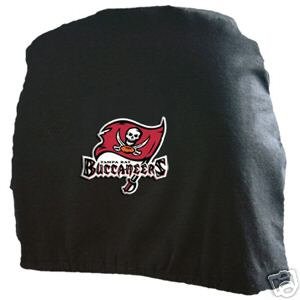 Tampa Bay Buccaneers Auto Car Head Rest Covers Set Gift