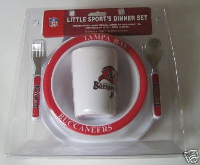 Tampa Bay Buccaneers Baby Kids Dinner Set Gift