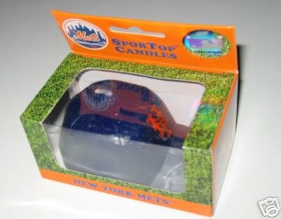 New York Mets SporTop Baseball Cap Candle Medium Gift