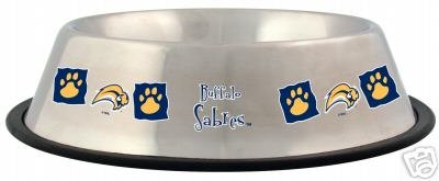 Buffalo Sabres Pet Dog 32oz Stainless Steel Bowl Gift