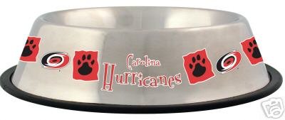 Carolina Hurricanes Pet Dog 32oz Stainless Steel Bowl Gift