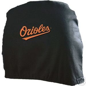Baltimore Orioles Auto Car Head Rest Covers Set Gift