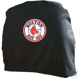 Boston Red Sox Auto Car Head Rest Covers Set Gift