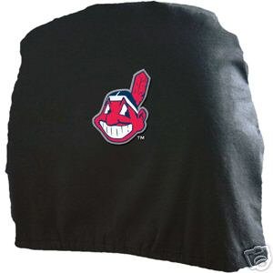 Cleveland Indians Auto Car Head Rest Covers Set Gift