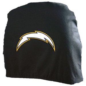 San Diego Chargers Auto Car Head Rest Covers Set Gift
