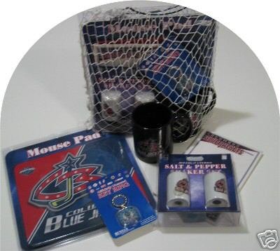 Columbus Blue Jackets Hockey Gift Net Basket