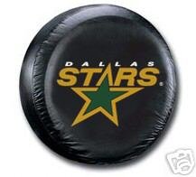 Dallas Stars Black Spare Car Tire Cover Gift