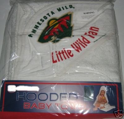 Minnesota Wild Hooded Baby Towel Beach Cover Up Gift