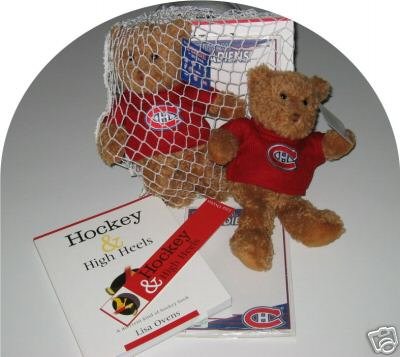 Montreal Canadiens Women's 4pc Hockey Gift Net Basket