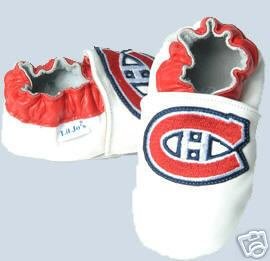 Montreal Canadiens Leather Baby Shoes Booties Gift