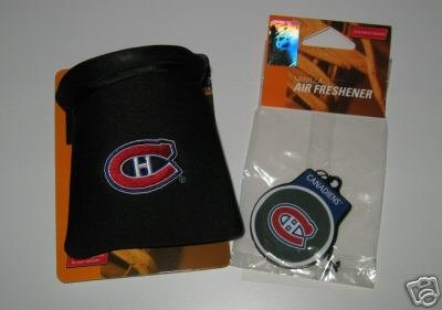 Montreal Canadiens Auto Car Pouch Organizer & Air Freshener Set Gift