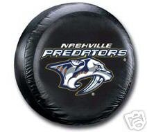 Nashville Predators Black Spare Car Tire Cover Gift