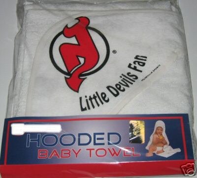 New Jersey Devils Hooded Baby Towel Beach Cover Up Gift