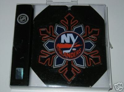 New York Islanders Snowflake Christmas Tree Ornament Gift