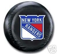 NY New York Rangers Black Spare Car Tire Cover Gift