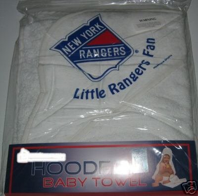 New York Rangers Hooded Baby Towel Beach Cover Up Gift
