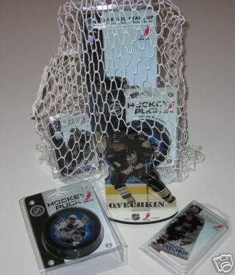 Alexander Ovechkin Capitals 4pc Hockey Gift Net Basket