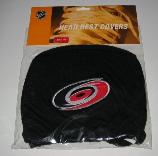 Carolina Hurricanes Car Auto Head Rest Covers Set Gift