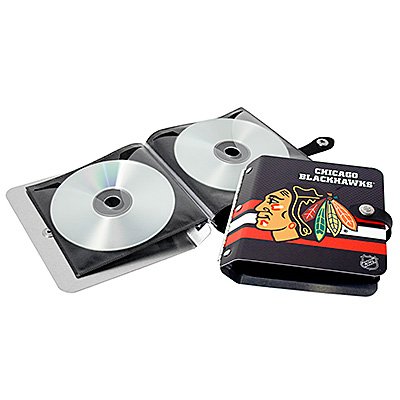 Chicago Blackhawks Littlearth Rock-n-Road CD DVD Holder Gift