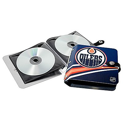 Edmonton Oilers Littlearth Rock-n-Road CD DVD Holder Gift