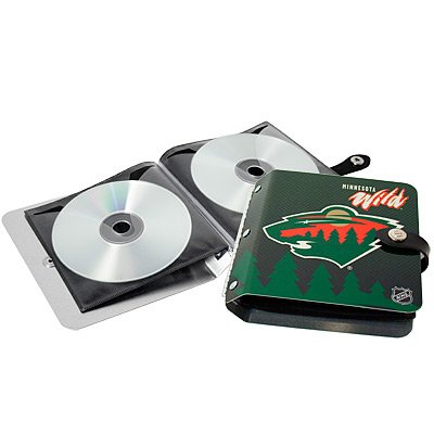 Minnesota Wild Littlearth Rock-n-Road CD DVD Holder Gift