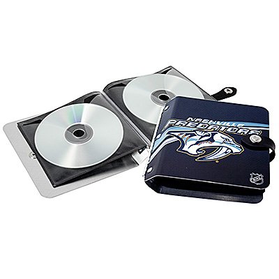 Nashville Predators Littlearth Rock-n-Road CD DVD Holder Gift