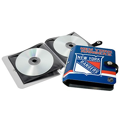 New York Rangers Littlearth Rock-n-Road CD DVD Holder Gift