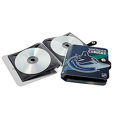 Vancouver Canucks Littlearth Rock-n-Road CD DVD Holder Gift