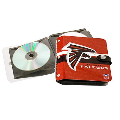 Atlanta Falcons Littlearth Rock-n-Road CD DVD Holder Case Gift