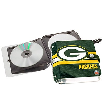 Green Bay Packers Littlearth Rock-n-Road CD DVD Holder Case