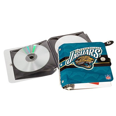 Jacksonville Jaguars Littlearth Rock-n-Road CD DVD Holder Case Gift