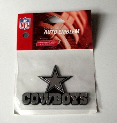 Dallas Cowboys Auto Car Chrome Emblem Gift