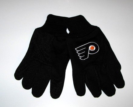 Philadelphia Flyers Black Work Garden Gloves Gift