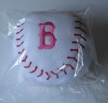 Boston Red Sox Baby Team Ball Plush Baseball PINK Toy