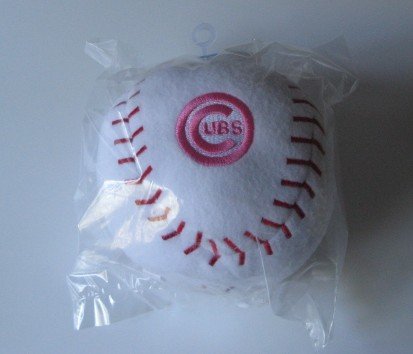 Chicago Cubs Baby Team Ball Plush Baseball Toy Gift PINK