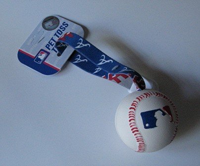 Atlanta Braves Pet Dog Baseball Ball Toss Tug Toy Gift