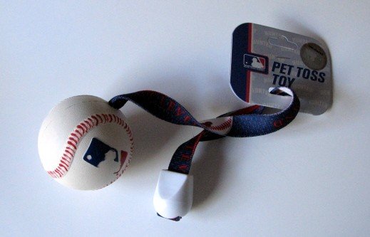 Cleveland Indians Pet Dog Baseball Ball Toss Tug Toy Gift