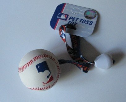 Detroit Tigers Pet Dog Baseball Ball Toss Tug Toy Gift